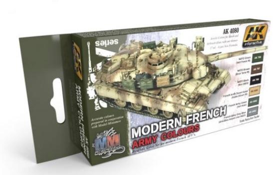 Ak-Interactive: Modern French Army Colours Set