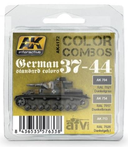 Ak-Interactive: German Standard 37-44 Color Combo Set