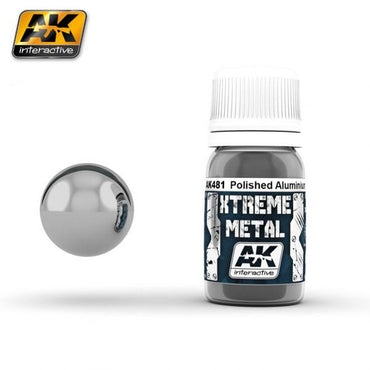 Ak-Interactive: (Metalics) Xtreme Metal Polished Aluminium 30Ml