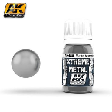 Ak-Interactive: (Metalics) Xterme Metal Matte Aluminium 30Ml