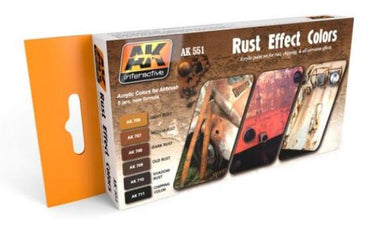 Ak-Interactive: Rust Effects Colors Set