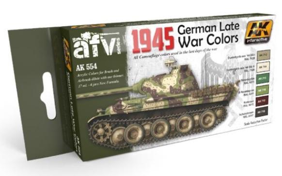 Ak-Interactive: 1945 German Late War Colors Set
