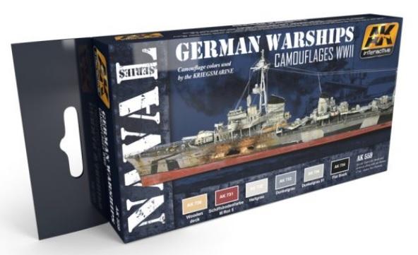 Ak-Interactive: German Warships Colors Set