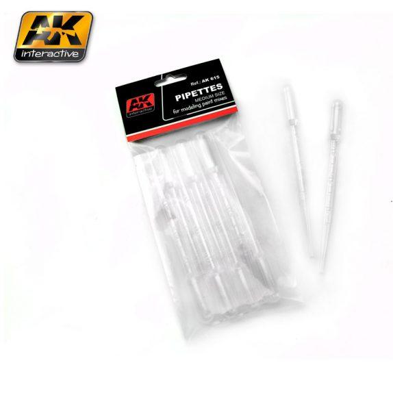 Ak-Interactive: (Accessory) Pipettes Medium Size (7 Units)