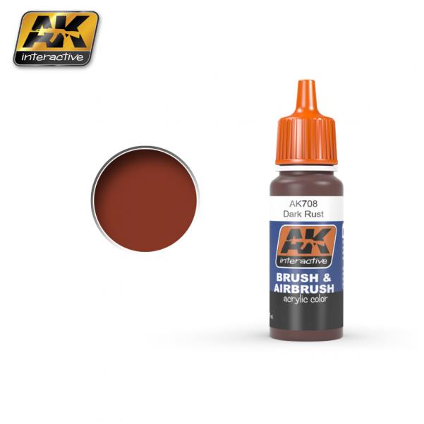 Ak-Interactive: Dark Rust Acrylic Paint