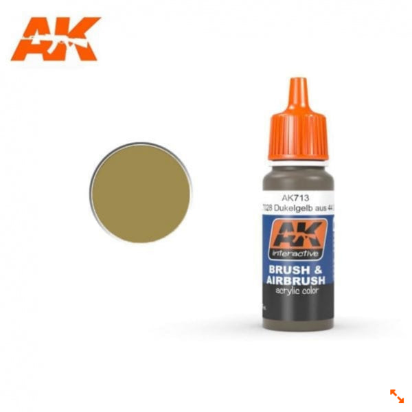 Ak-Interactive: Ral 7028 Dg I Dunkelgelb Acrylic Paint