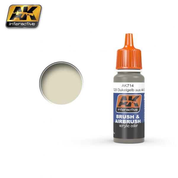 Ak-Interactive: Ral 7028 Dg Iii Dunkelgelb Acrylic Paint
