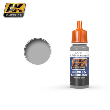 Ak-Interactive: Dunkelgrau 51 Acrylic Paint