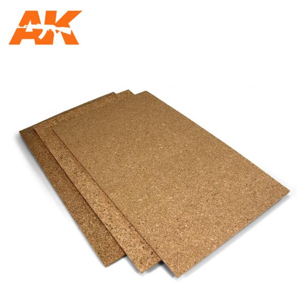 Ak-Interactive: (Texture) Cork Sheet “ Fine Grained 200X300X1Mm