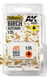 Ak-Interactive: Vegetation (Leaves) - Birch Autumn 1:35