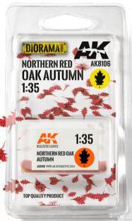 Ak-Interactive: Vegetation (Leaves) - Northern Red Oak Autumn 1:35