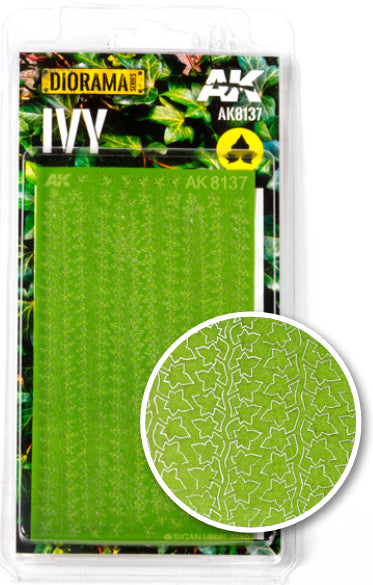 Ak-Interactive: Vegetation (Plants) - Ivy (Laser-Cut)