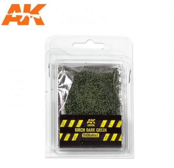Ak-Interactive: Vegetation (Leaves) - Birch Dark Green Leaves 1:72