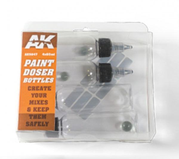 Ak-Interactive: Paint Doser Bottles 4X60 Ml