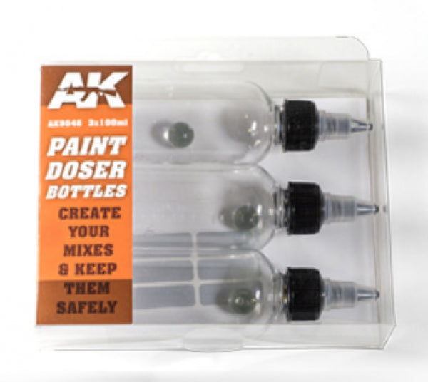 Ak-Interactive: Paint Doser Bottles 3X100 Ml