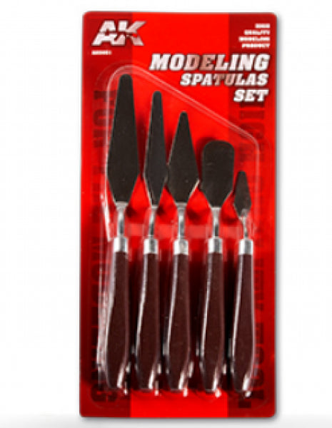 Ak-Interactive: Modeling Spatulas Set