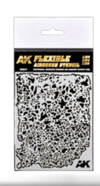 Ak-Interactive: Flexible Airbrush Stencil (1/20, 1/24, 1/35)