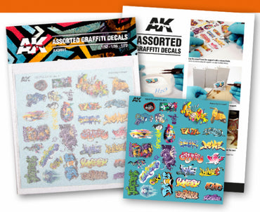 Ak-Interactive: Assorted Graffiti Decals