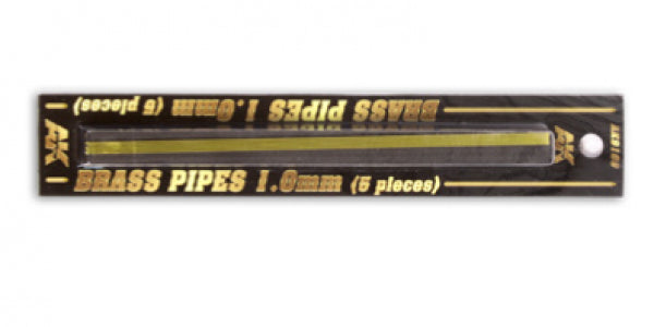 Ak-Interactive: Brass Pipes (1.0Mm, 5 Units)