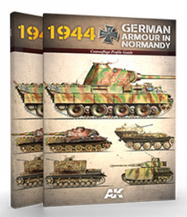 Ak-Interactive: 1944 German Armor In Normandy - Camouflage Profile Guide