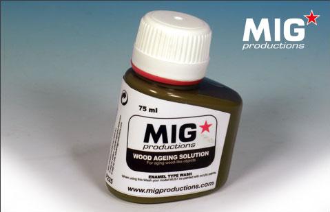 Mig Productions: (Washes & Effects) Wood-Ageing Wash For Wood (75Ml)