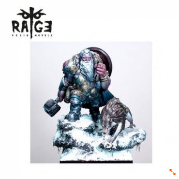 Ak Interactive: Rage Resin Model - Halsten, Wolf Nose (90Mm Scale)