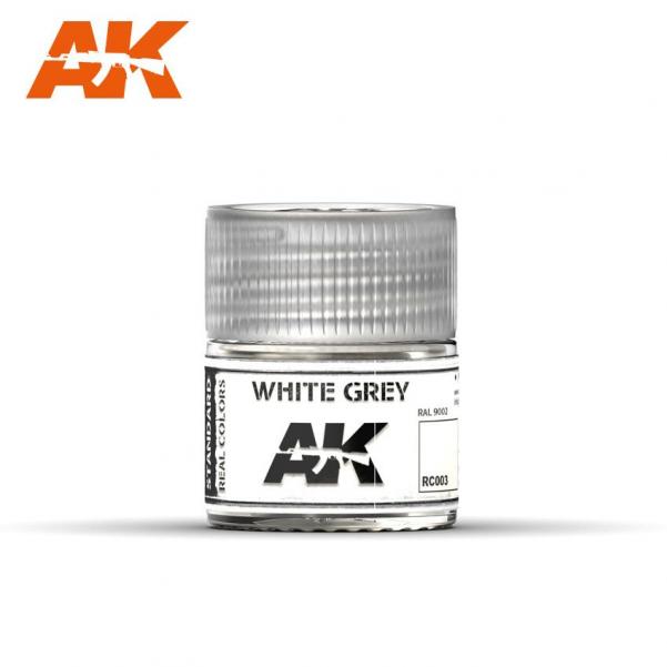 Ak-Interactive: Real Colors - White Grey 10Ml