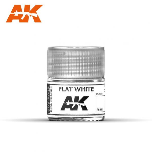 Ak-Interactive: Real Colors - Flat White 10Ml