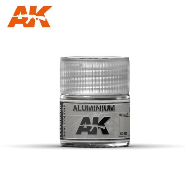 Ak-Interactive: Real Colors - Aluminium (Metallic) 10Ml