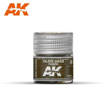 Ak-Interactive: Real Colors - Olive Drab Faded 10Ml