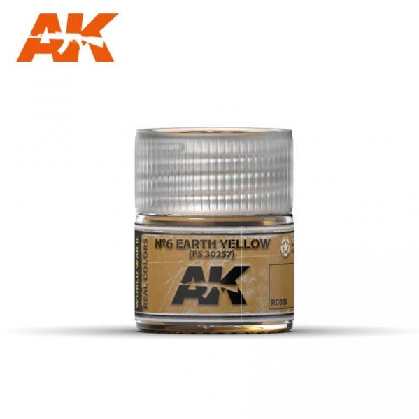 Ak-Interactive: Real Colors - Nâº6 Earth Yellow Fs 30257 10Ml