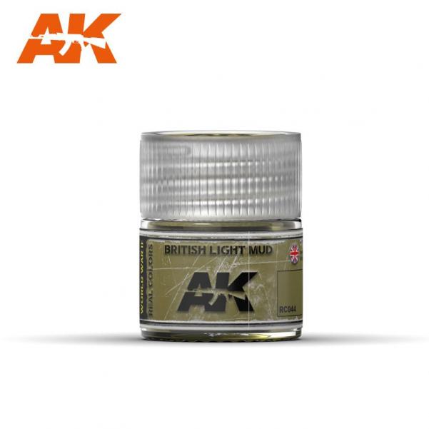 Ak-Interactive: Real Colors - British Light Mud 10Ml