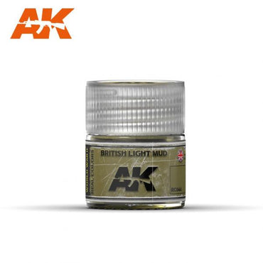 Ak-Interactive: Real Colors - British Light Mud 10Ml