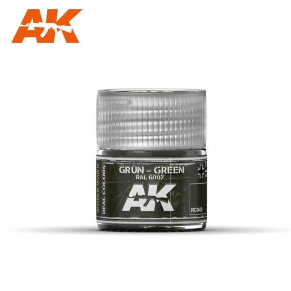 Ak-Interactive: Real Colors - Grã¼N-Green Ral 6007 10Ml