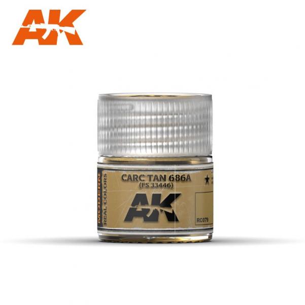 Ak-Interactive: Real Colors - Carc Tan 686A 10Ml