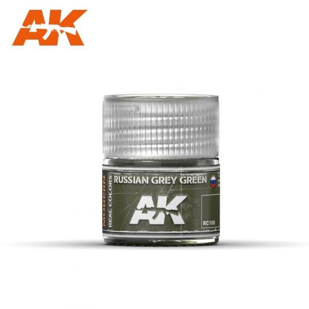 Ak-Interactive: Real Colors - Russian Grey Green 10Ml