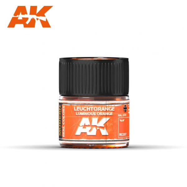 Ak-Interactive: Real Colors - Leuchtorange-Luminous Orange Ral 2005 10Ml