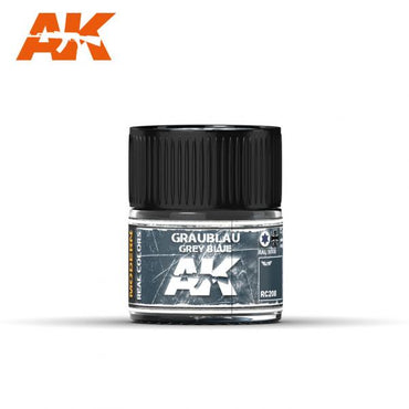 Ak-Interactive: Real Colors - Graublau-Grey Blue Ral 5008, 10 Ml