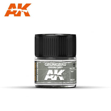 Ak-Interactive: Real Colors - Grã¼Ngrau-Green Grey Ral 7009 (Modern) 10Ml