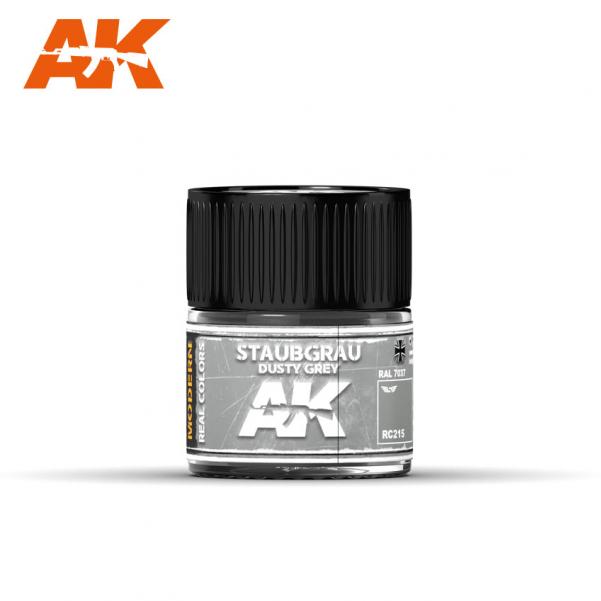 Ak-Interactive: Real Colors - Staubgrau-Dusty Grey Ral 7037 10Ml