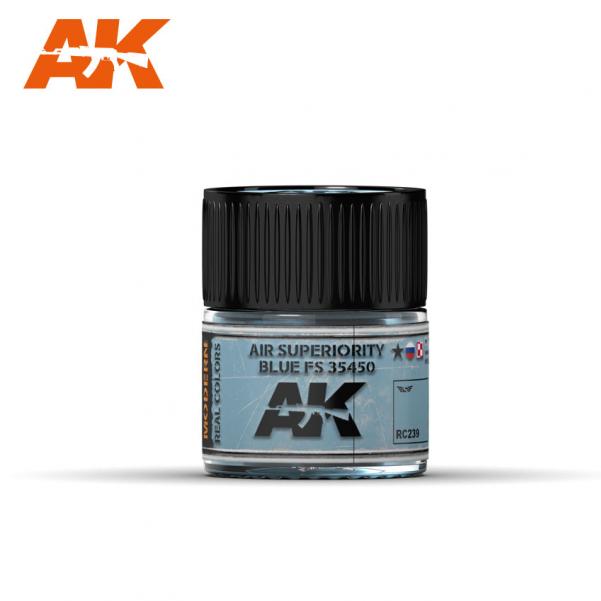 Ak-Interactive: Real Colors - Air Superiority Blue Fs 35450 10Ml