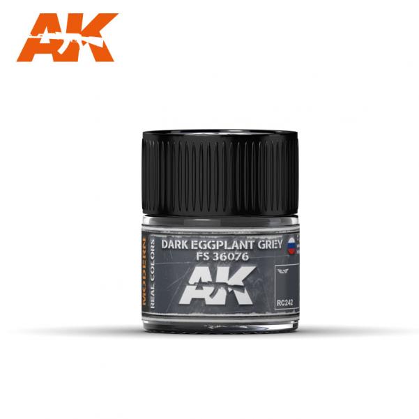 Ak-Interactive: Real Colors - Dark Eggplant Grey Fs 36076 10Ml