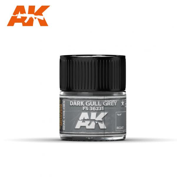 Ak-Interactive: Real Colors - Dark Gull Grey Fs 36231 10Ml