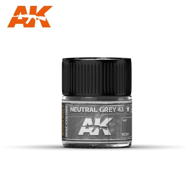 Ak-Interactive: Real Colors - Neutral Grey 43 10Ml