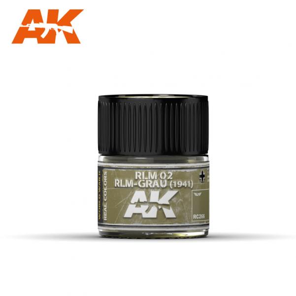 Ak-Interactive: Real Colors - Rlm 02 Rlm-Grau (1941)