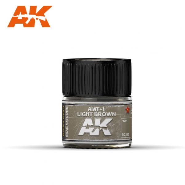 Ak-Interactive: Real Colors - Amt-1 Light Brown 10Ml