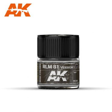 Ak-Interactive: Real Colors - Rlm 81 Version 1 10Ml