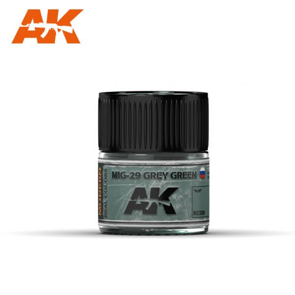 Ak-Interactive: Real Colors - Mig-29 Grey Green 10Ml