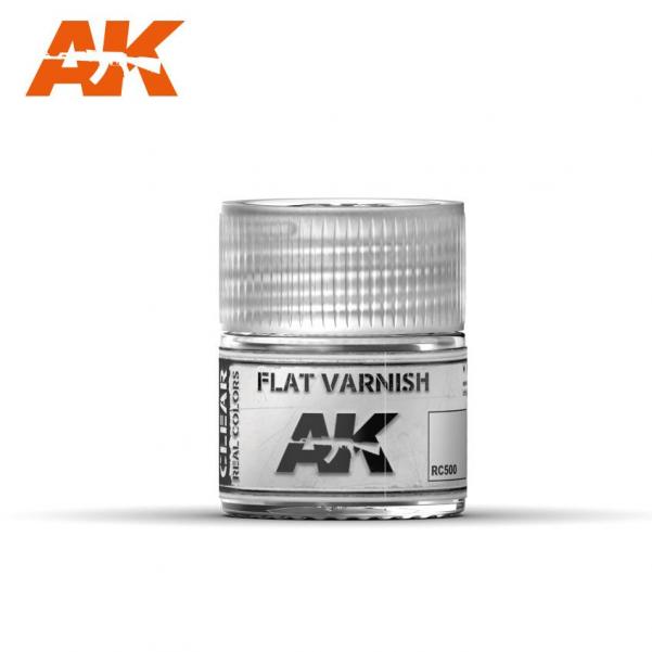 Ak-Interactive: Real Colors - Flat Varnish 10Ml