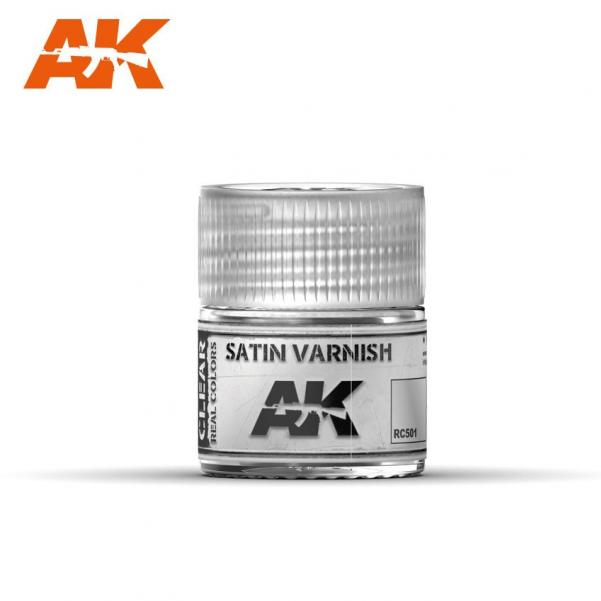 Ak-Interactive: Real Colors - Satin Varnish 10Ml